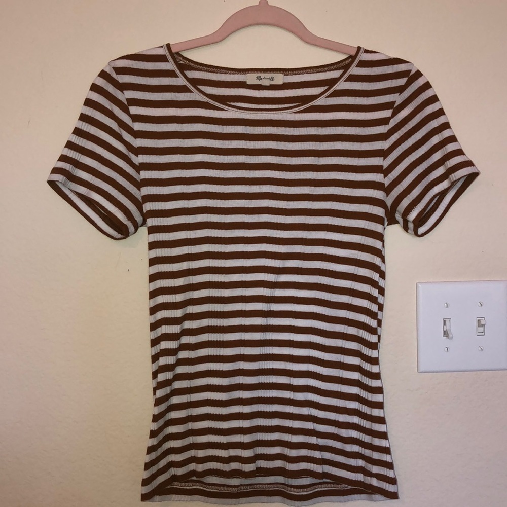 Madewell striped t shirt